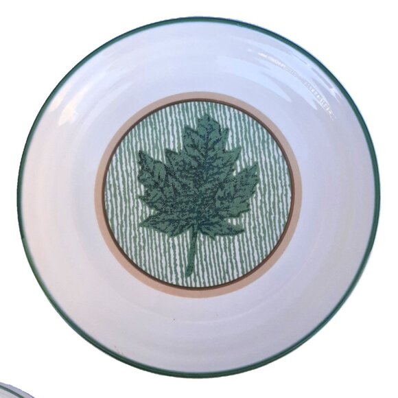 Vintage Woodlands by INTERNATIONAL CHINA Salad Plates 7.75” Set of 4 - Picture 2 of 6